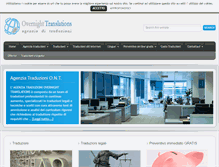 Tablet Screenshot of agenzia-traduzioni.eu